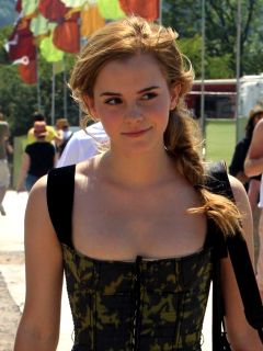 Emma Watson Is Tomb Raiders Cute Sister