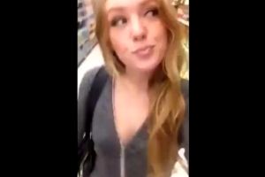 Flashing In A Supermarket