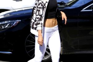 Julianne Hough – In White Tights