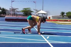 Michelle Jenneke Giving Us A Good Look At Her Form