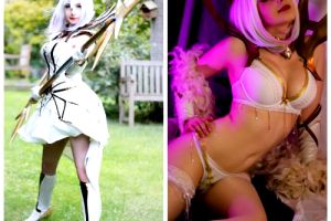 My Light Elementalist Cosplay From League Of Legends And Its Fanservice With Hand-custom Lingerie! ~ By Mikomi Hokina ♥